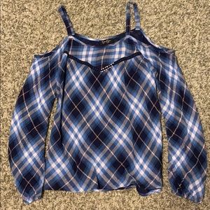 Plaid long sleeve